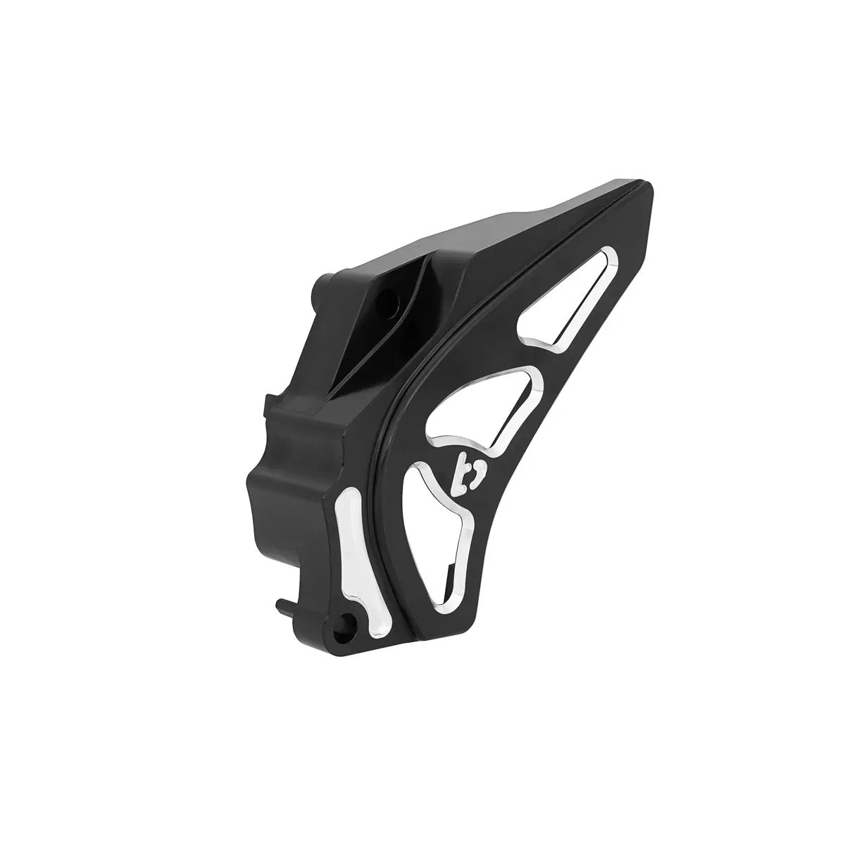 TB Parts Sprocket Guard, CNC Billet Black - KLX140